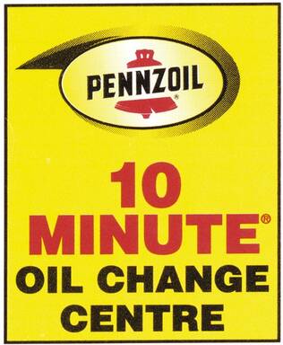 PENNZOIL 10 MINUTE OIL CHANGE