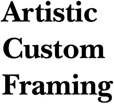 Artistic Custom Framing