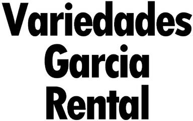 Variedades Garcia Rentals