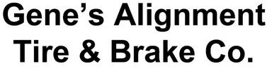 Gene's Alignment Tire & Brake Co.