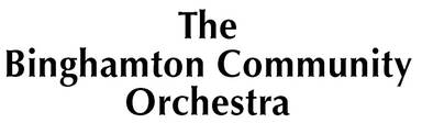The Binghamton Community Orchestra