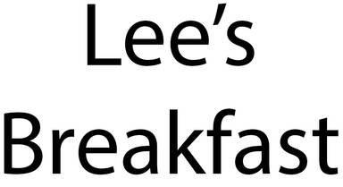 Lee's Breakfast